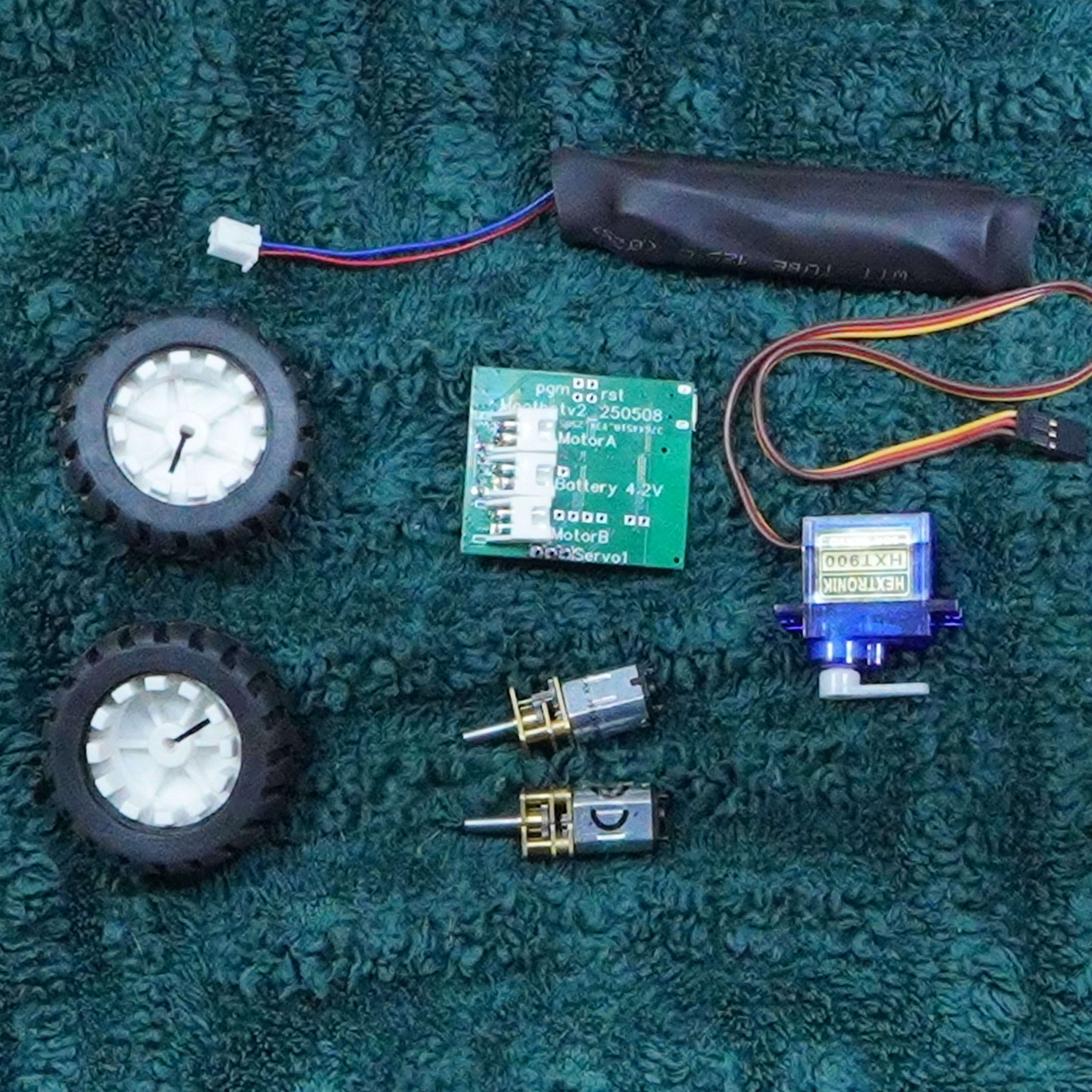 The full N20 kit laid out